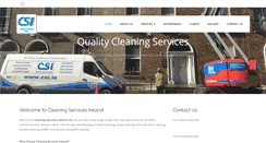 Desktop Screenshot of cleaning-services.ie